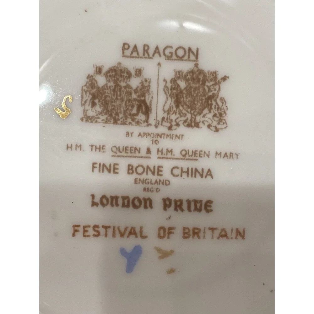 Vintage PARAGON London Pride Small Ashtray/Plate